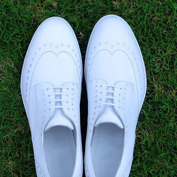 Premium Derby Brogue Calf Leather