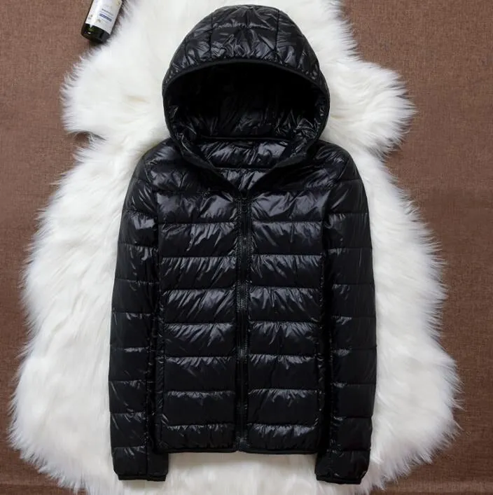 Puffer Jacket Women Ultra Light Parka