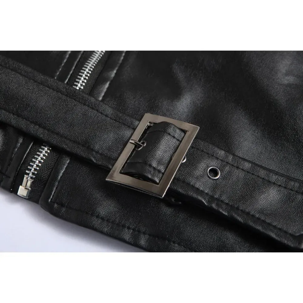 Punk rock jacket for men