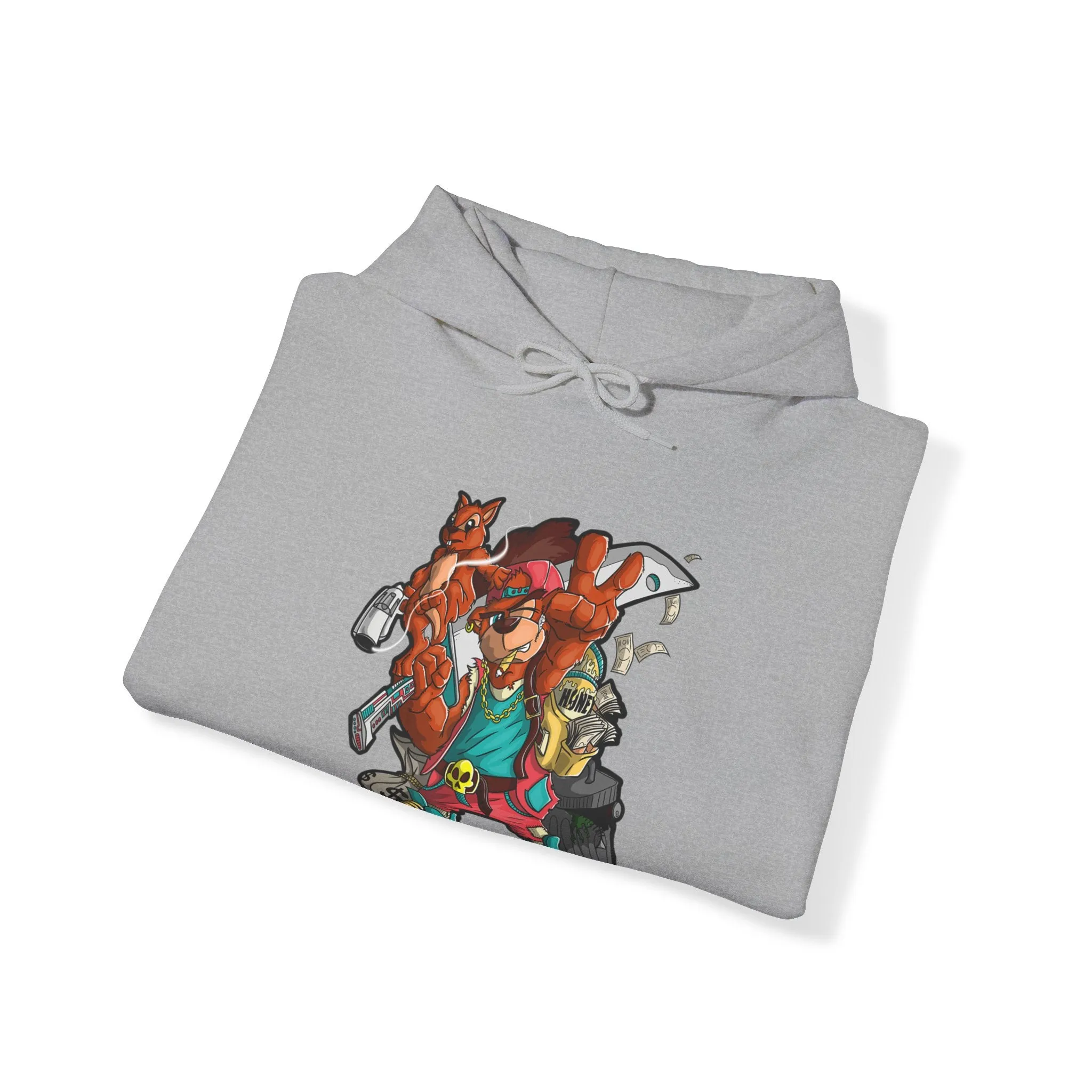 Purple Teddy Bear Hoodie