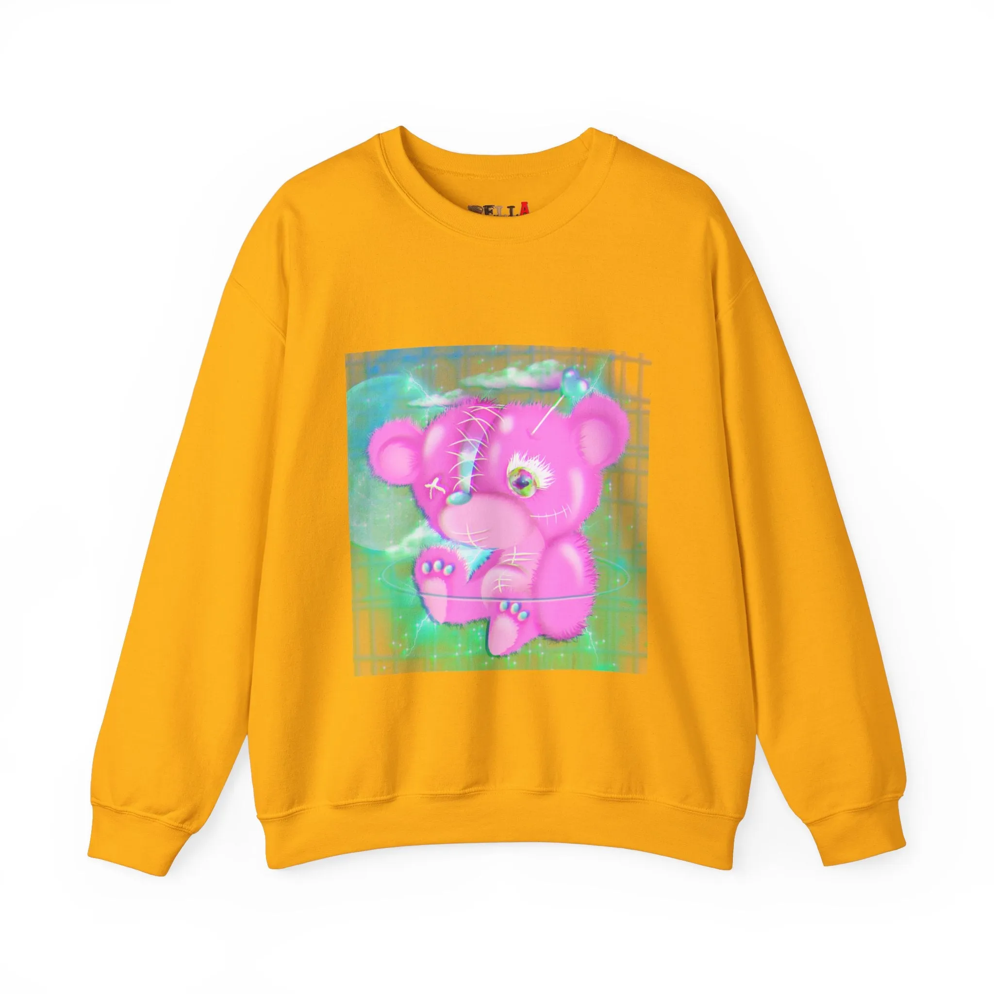 Purple Teddy Bear Sweatshirt