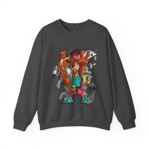 Purple Teddy Bear Sweatshirt