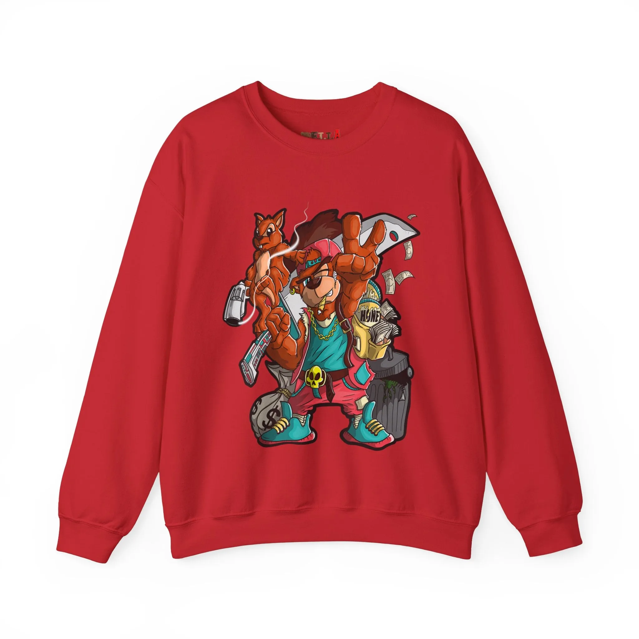 Purple Teddy Bear Sweatshirt