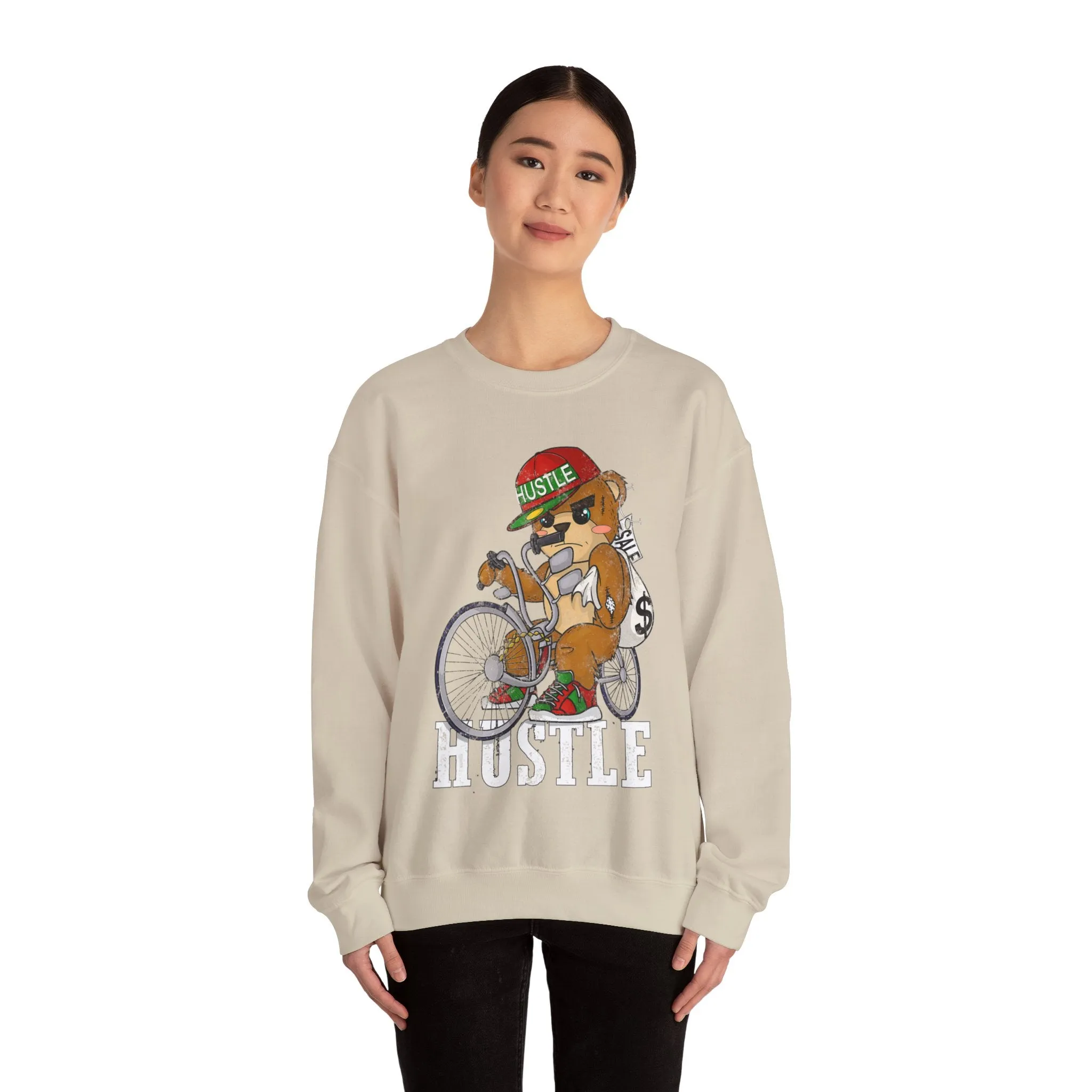 Purple Teddy Bear Sweatshirt
