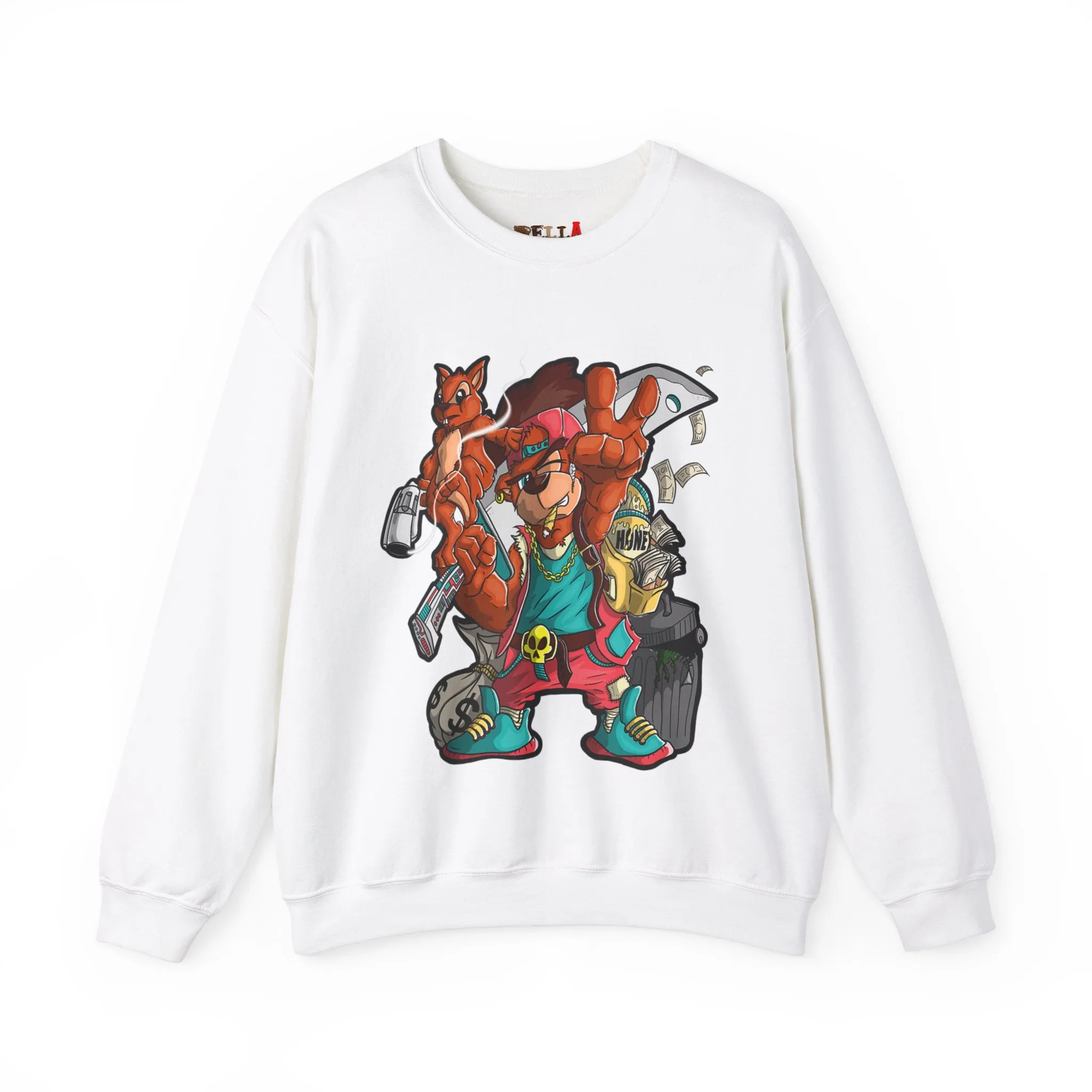Purple Teddy Bear Sweatshirt