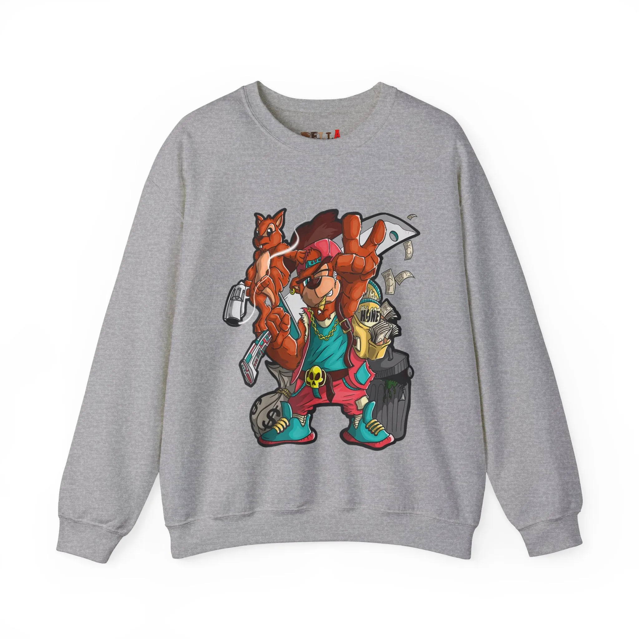 Purple Teddy Bear Sweatshirt