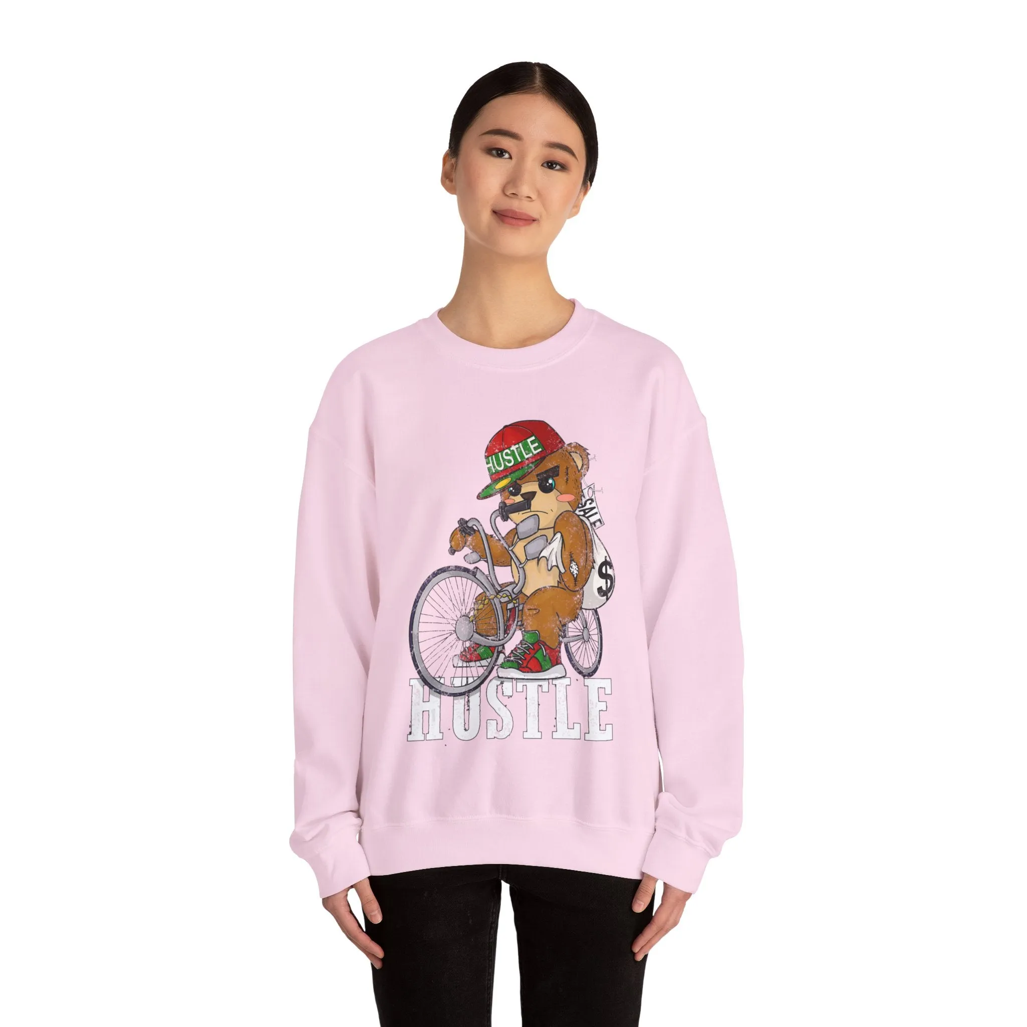 Purple Teddy Bear Sweatshirt