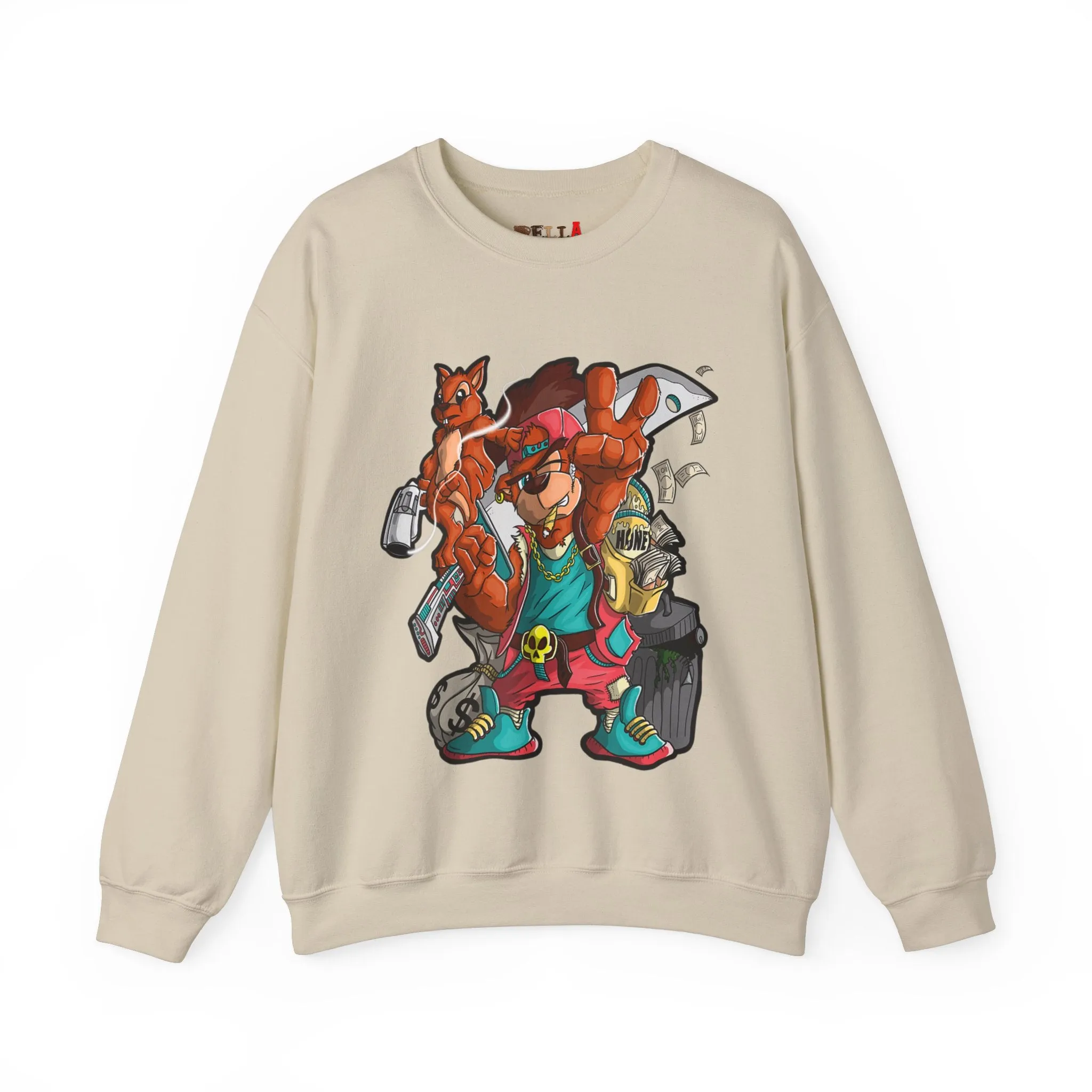 Purple Teddy Bear Sweatshirt