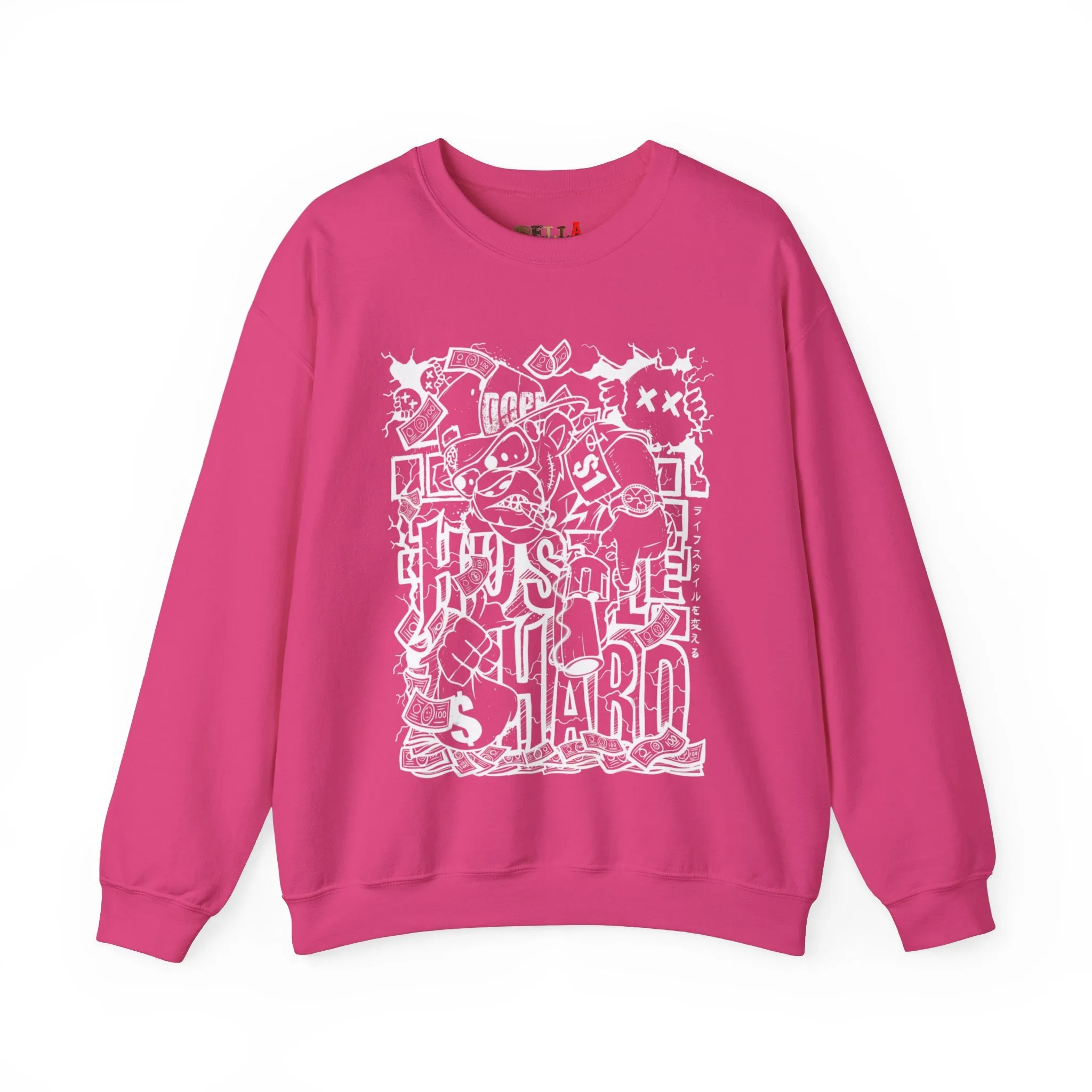Purple Teddy Bear Sweatshirt