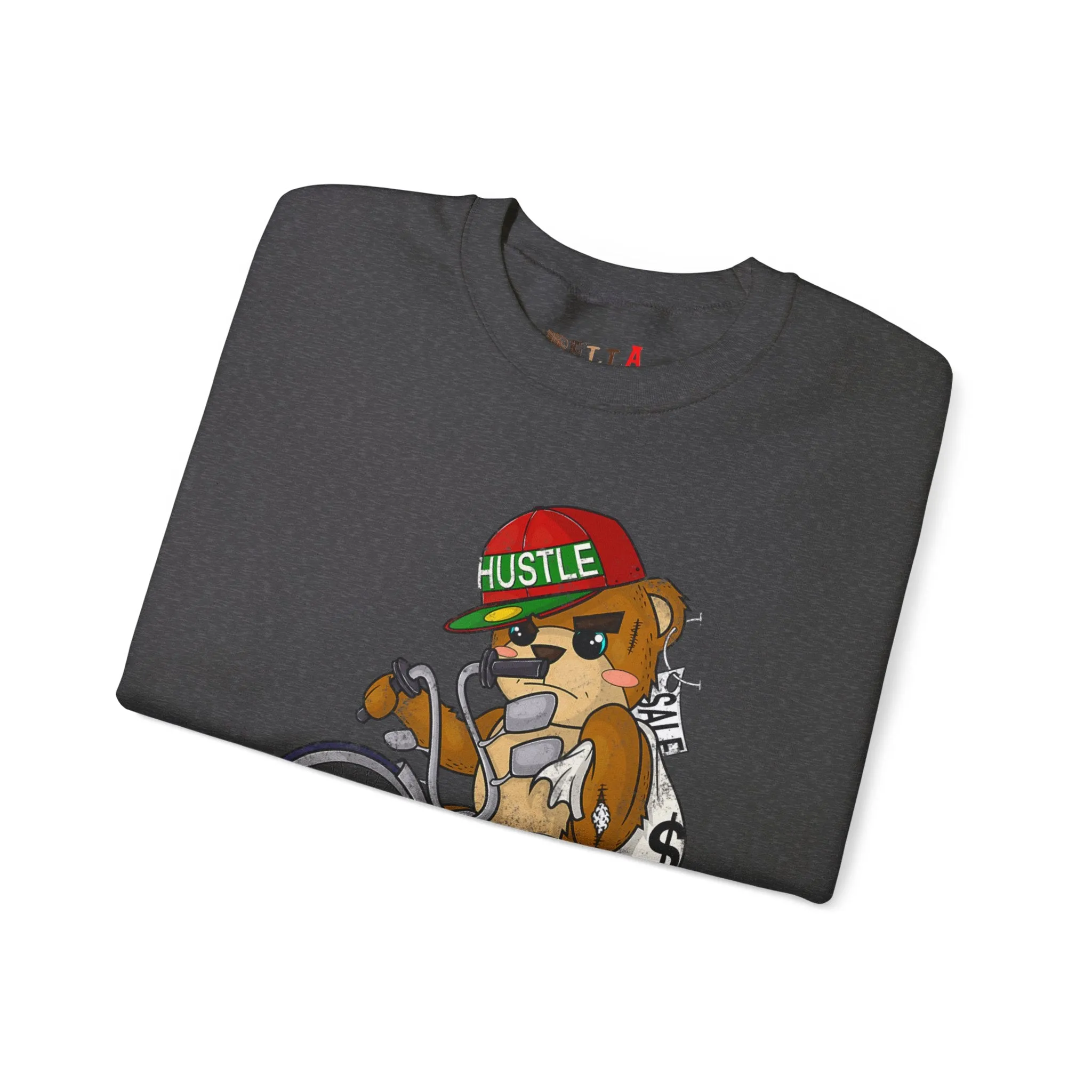 Purple Teddy Bear Sweatshirt