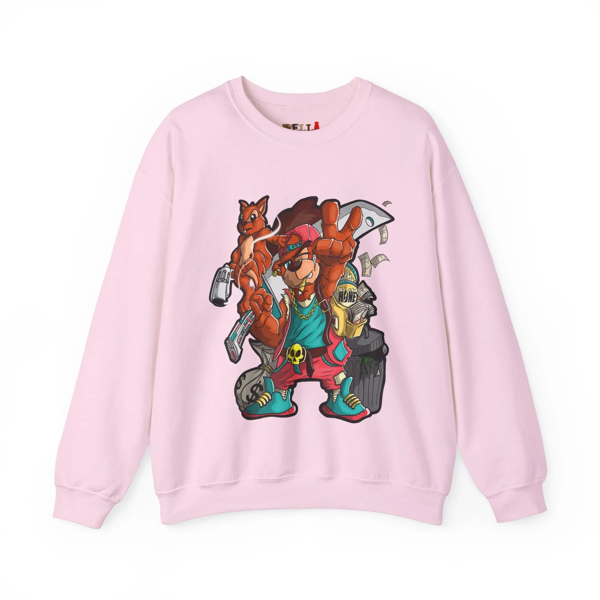 Purple Teddy Bear Sweatshirt