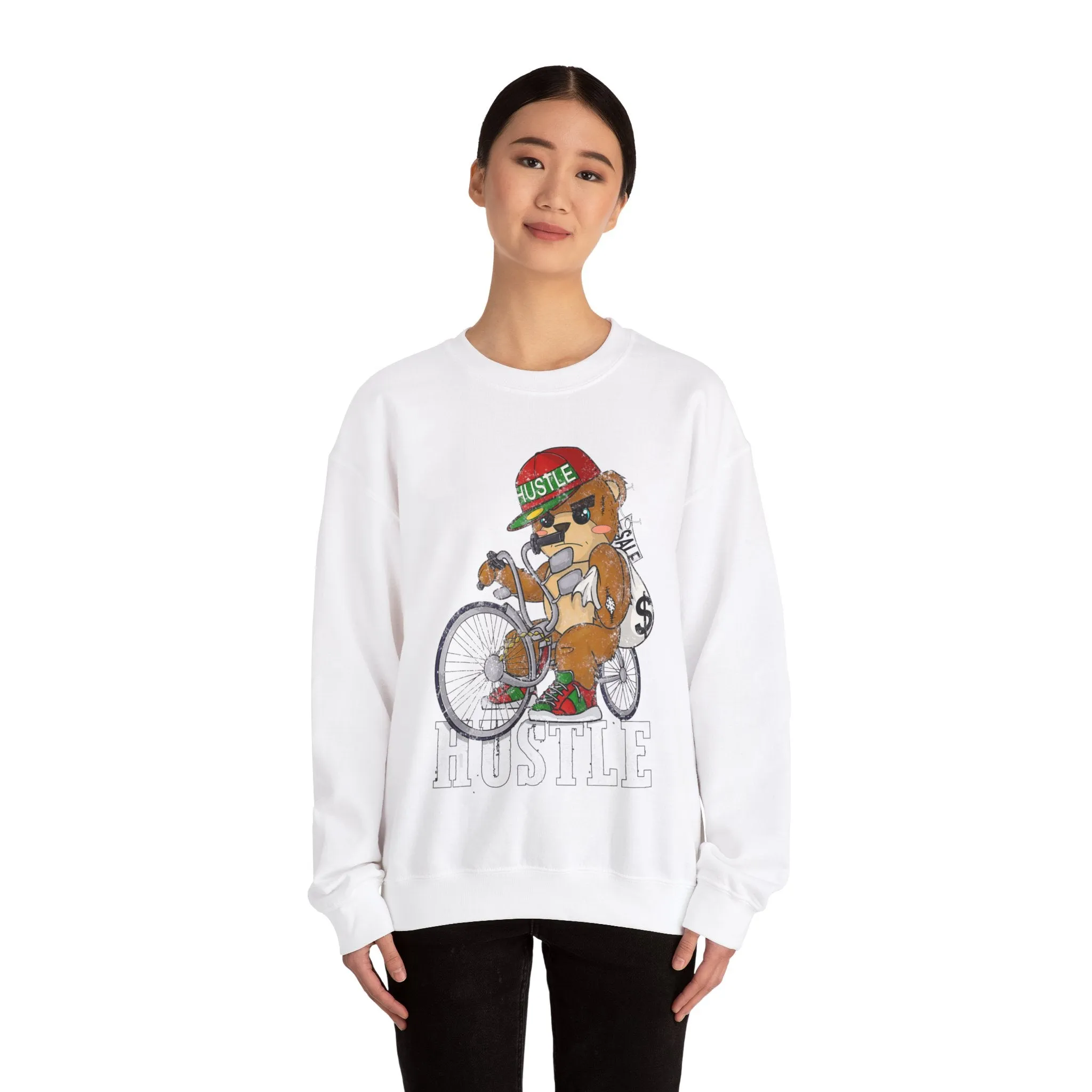 Purple Teddy Bear Sweatshirt