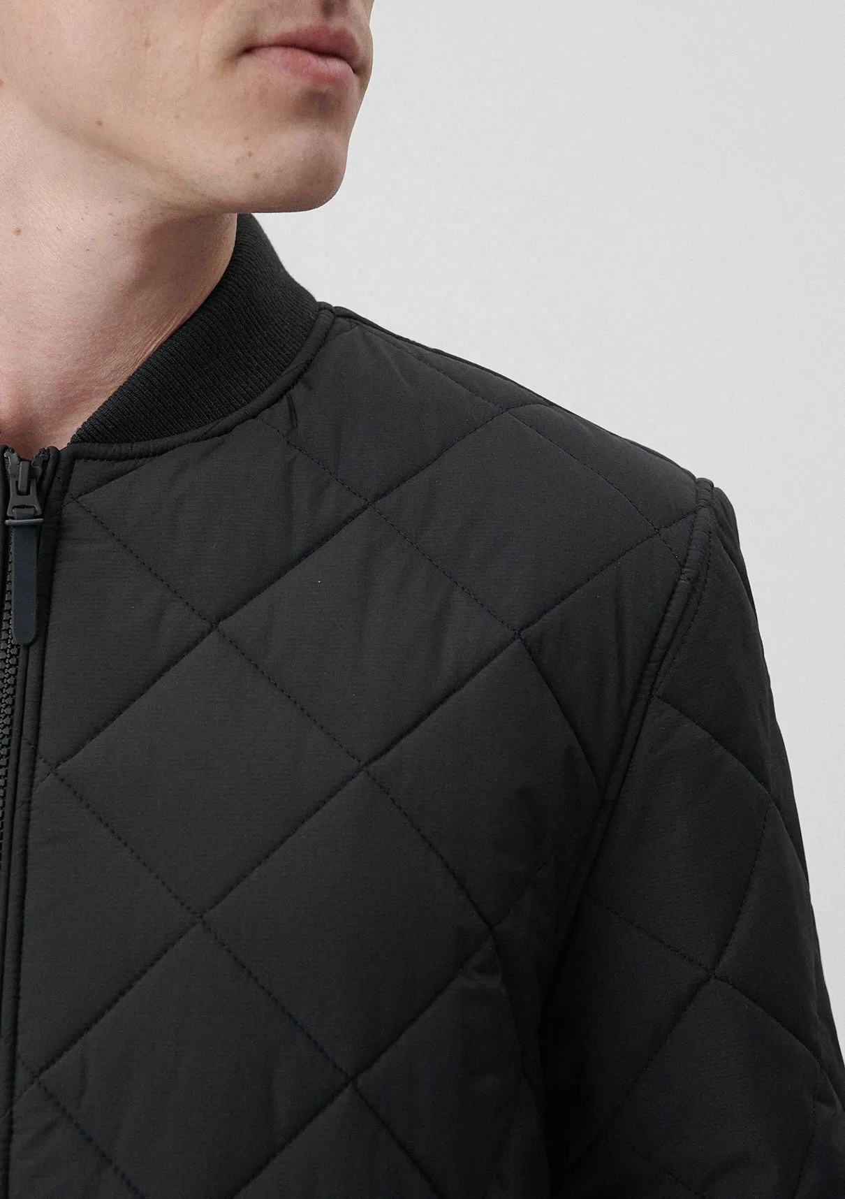 Quilted Black Jacket
