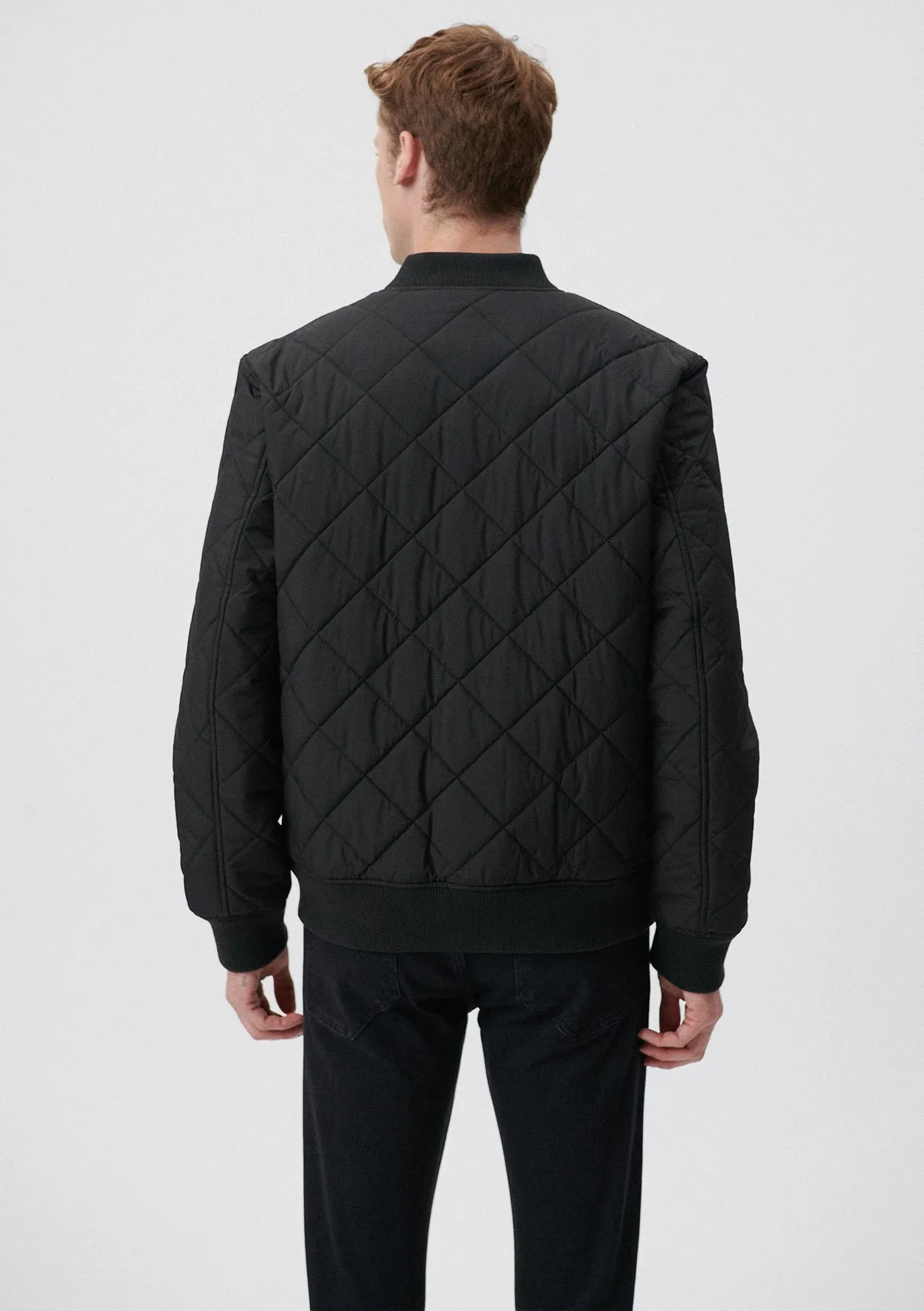 Quilted Black Jacket