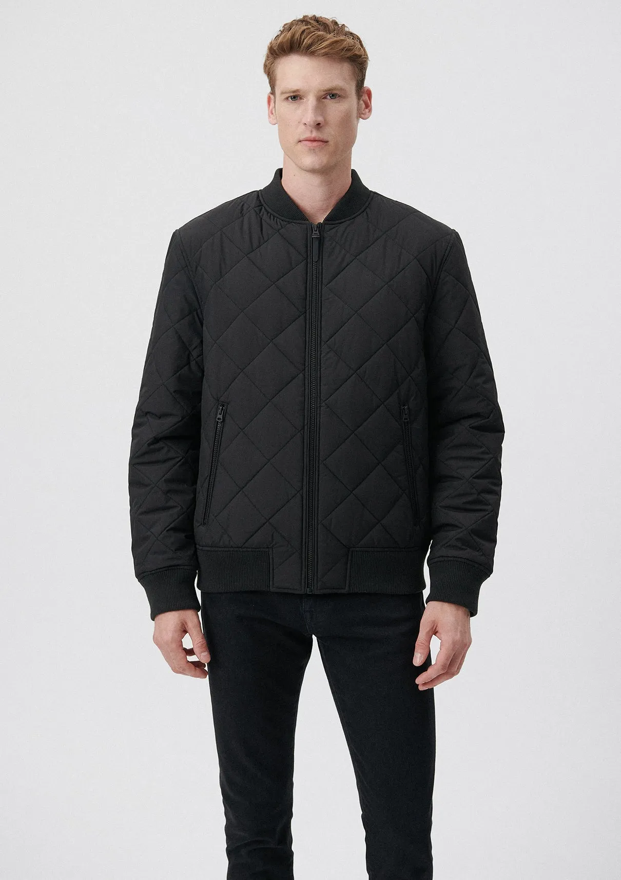 Quilted Black Jacket