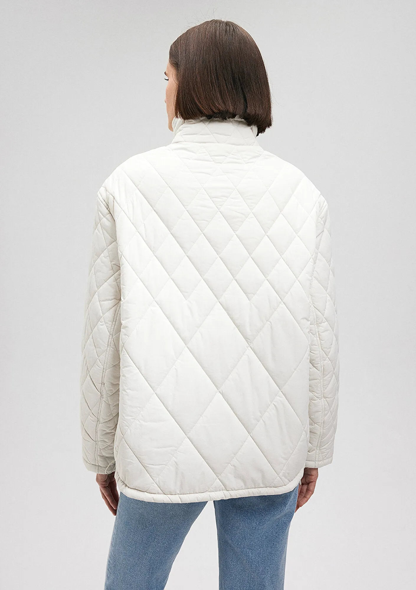 Quilted Grey Jacket