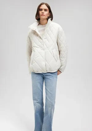 Quilted Grey Jacket