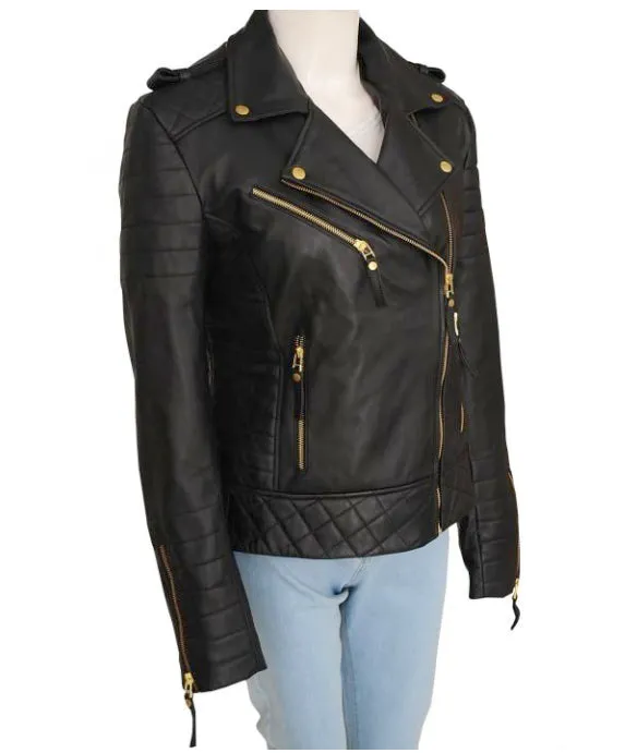 Quilted Jacket for Women | Leather Jacket