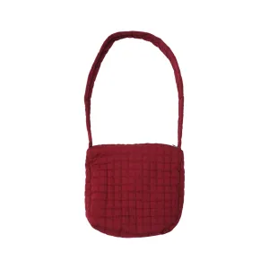 "FLOW" CROSS BAG IN RED MICA