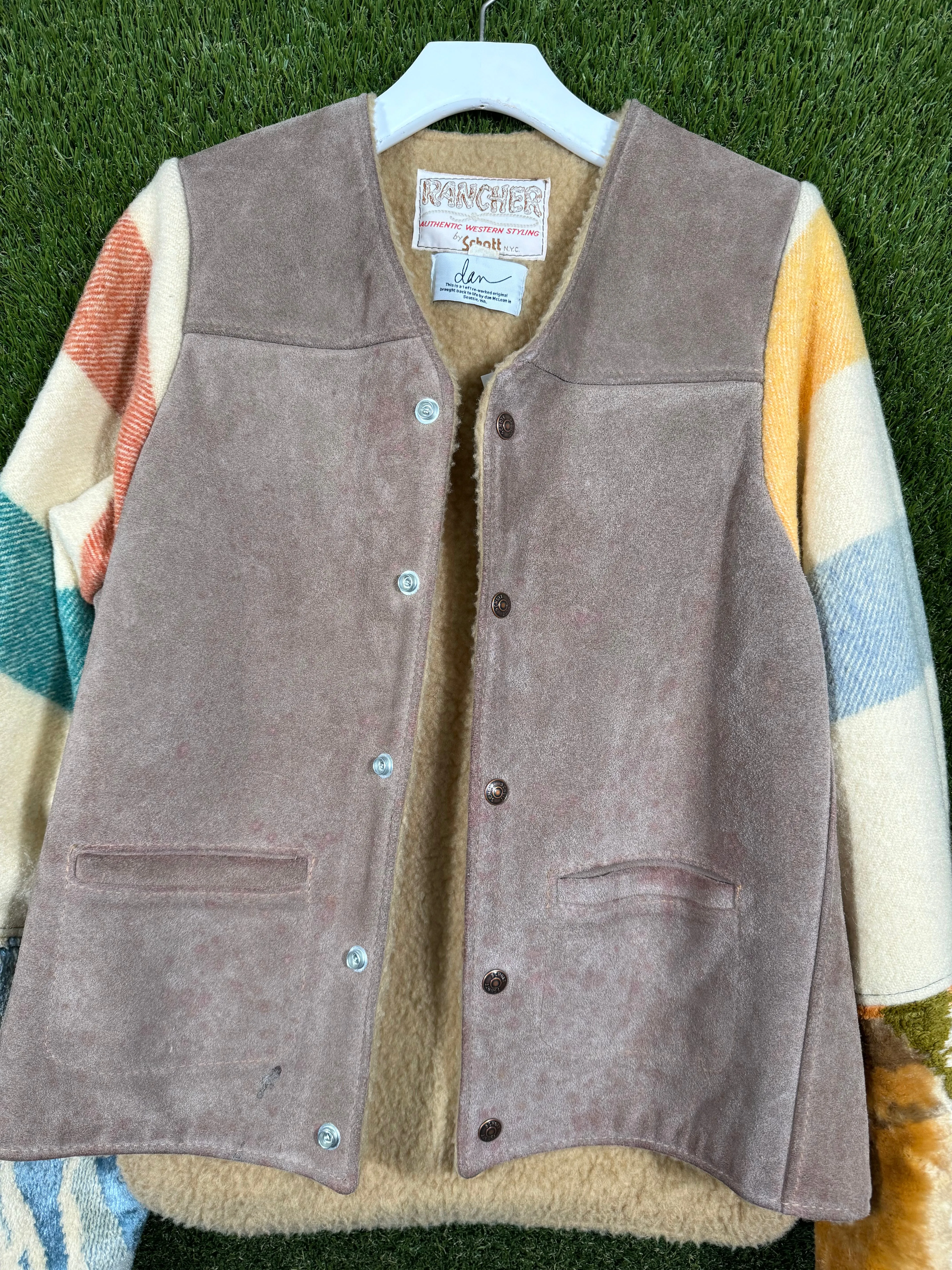 Rancher Vintage Men's Leather Jacket