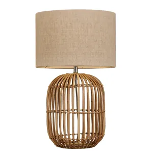 Rattan Table Lamp
