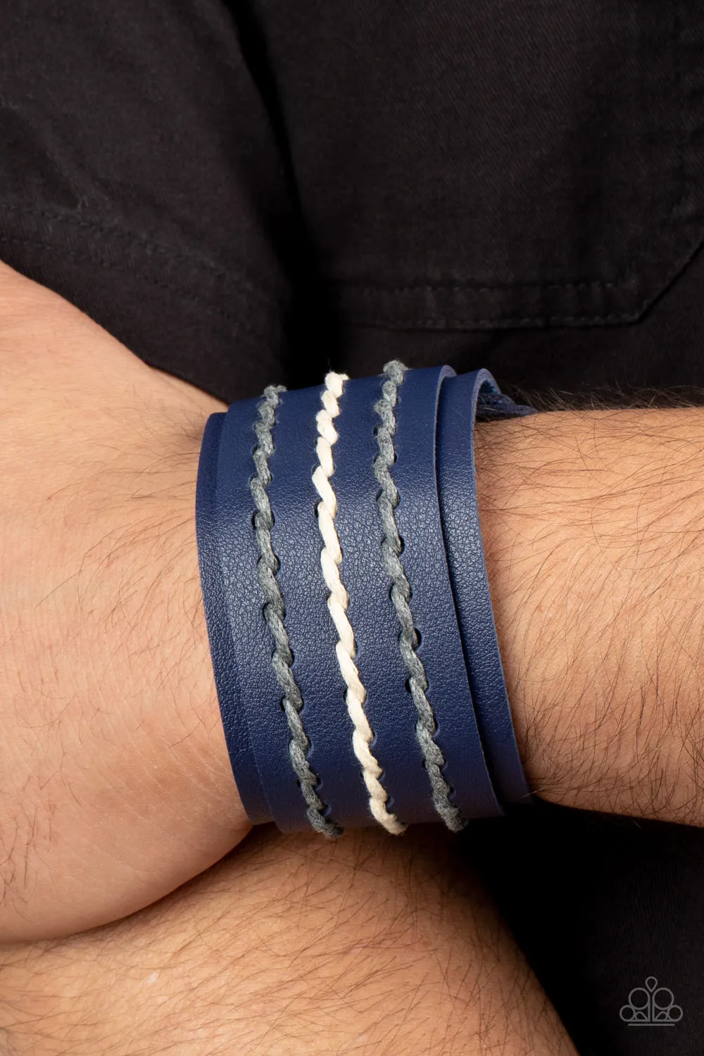 Real Ranchero - Blue Paparazzi Accessories