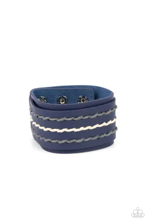 Real Ranchero - Blue Paparazzi Accessories