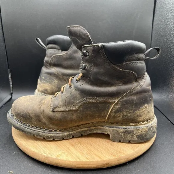 Red Wing 406 Men's Size 10 E2 Wide Supersole 6&quot; Tall Work Boot Waterproof Shoes