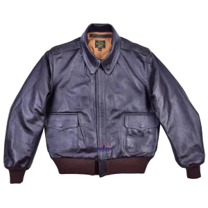Repro A2 STAR SPORTSWEAR MFG.CO. Order No W535ac 28557 Horsehide Leather Flight Jacket