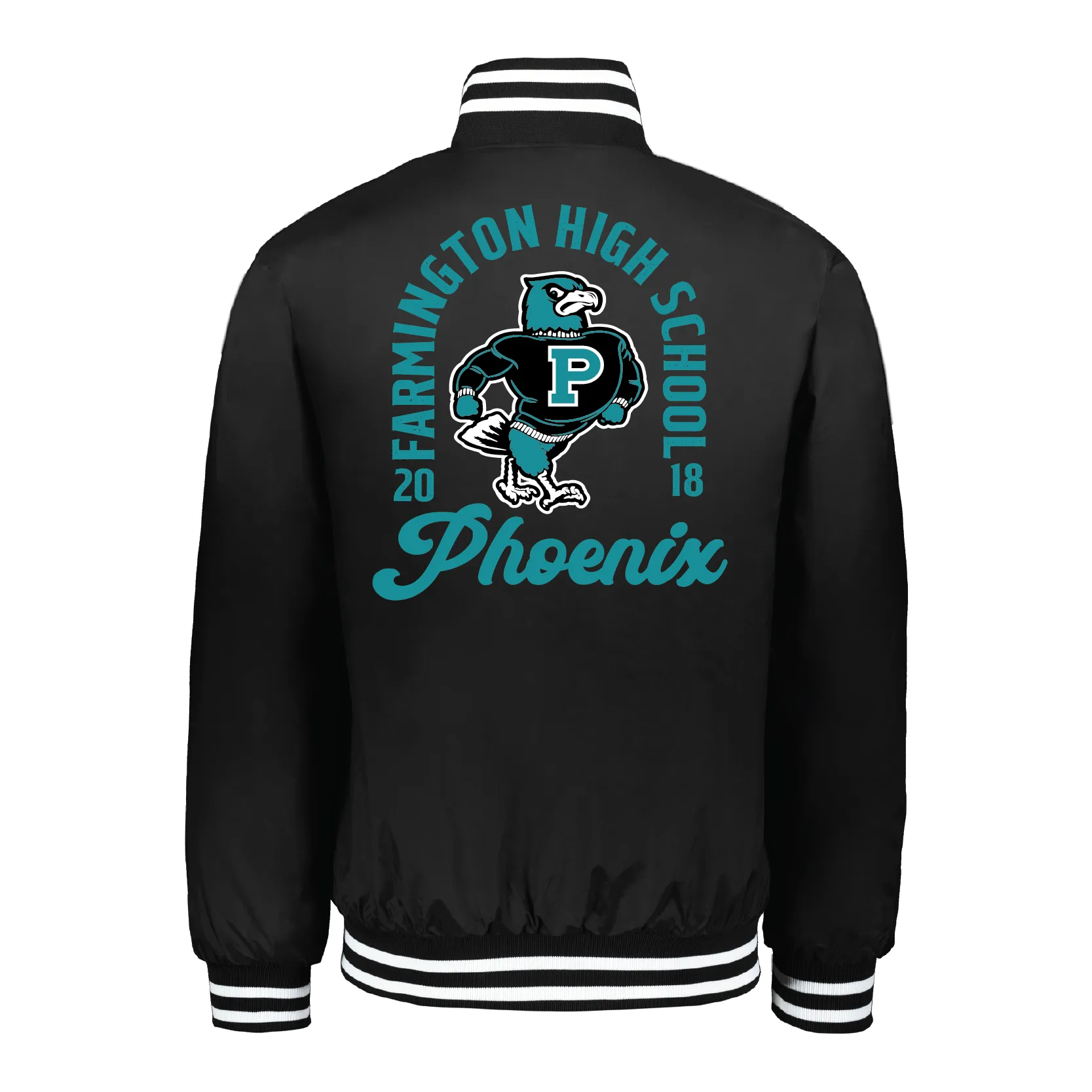 Retro Phoenix - Black Heritage Jacket