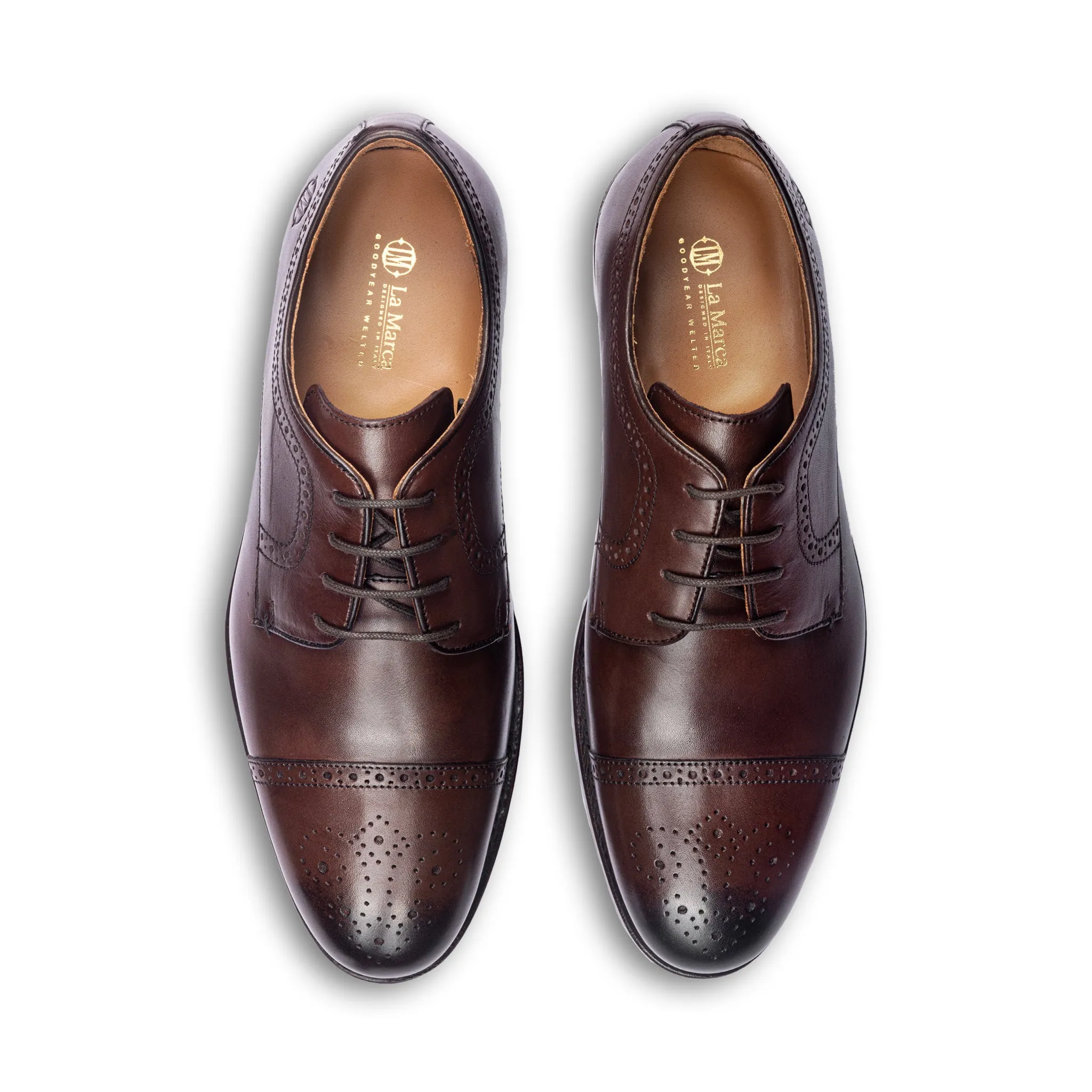 Ricardo Cap Toe Derby (Mocha)