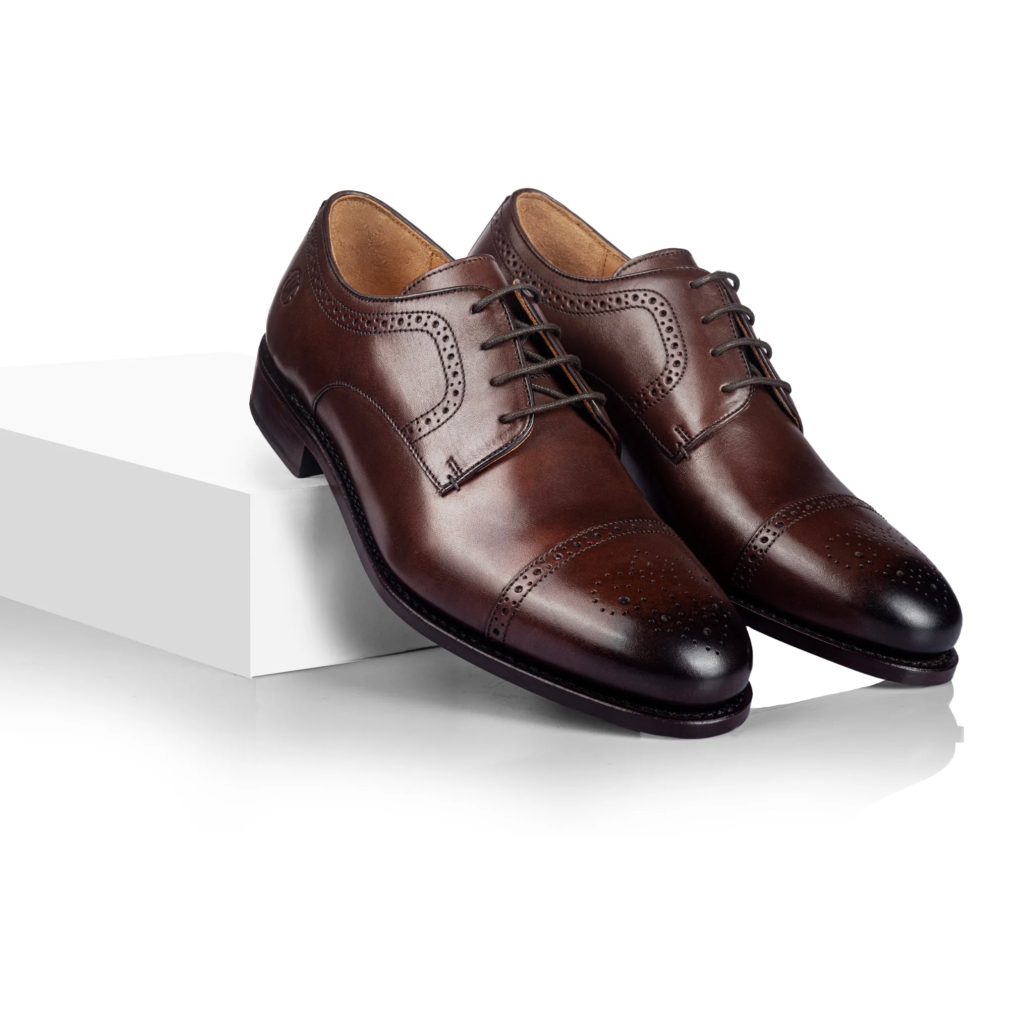 Ricardo Cap Toe Derby (Mocha)