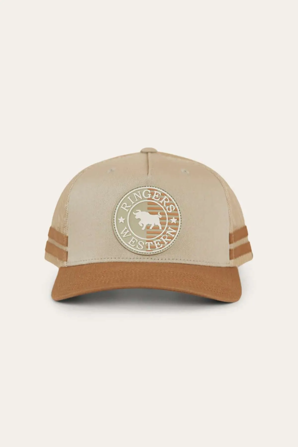 Ringers Western Signature Bull Flag Trucker Cap