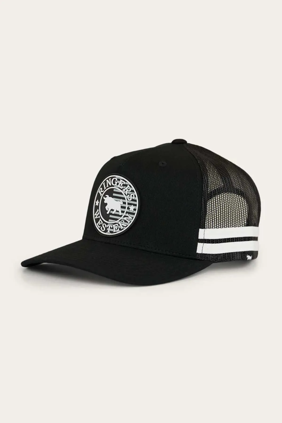 Ringers Western Signature Bull Flag Trucker Cap