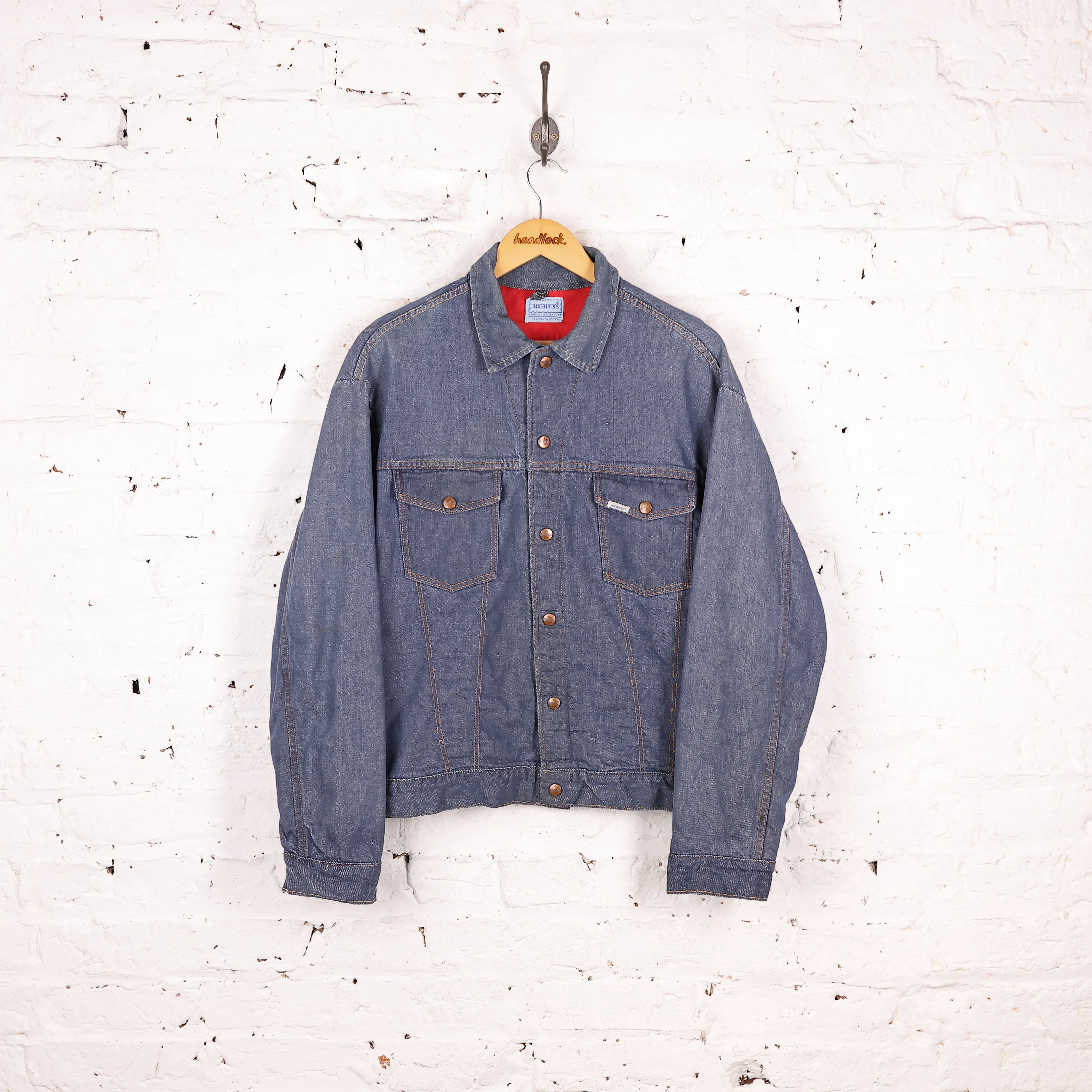 Roebucks Sanforized American Denim Jacket - Blue - L