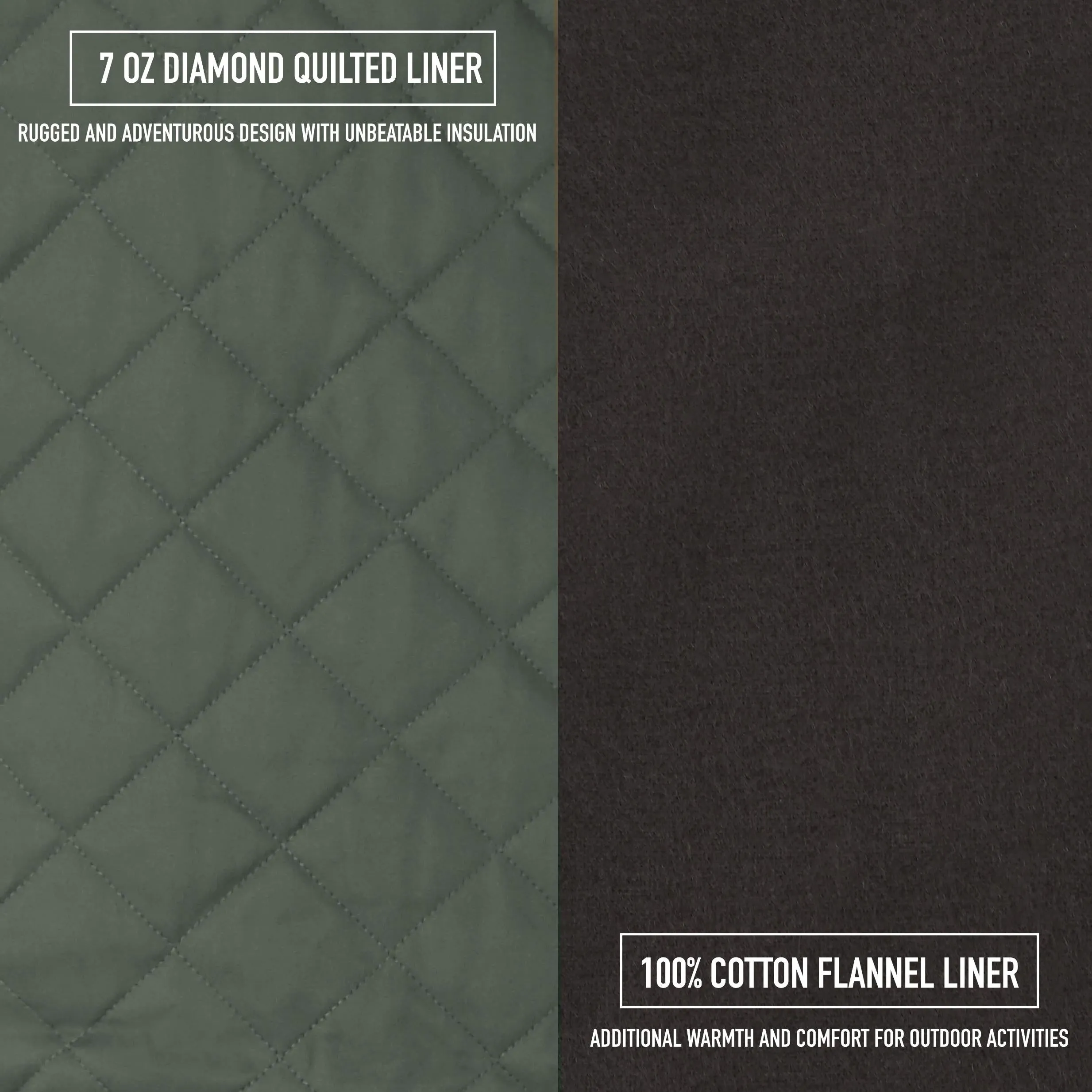 Rothco Diamond Quilted Cotton Jacket
