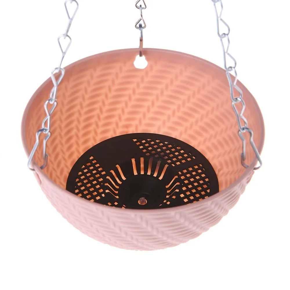 Round Plastic Hanging Pot