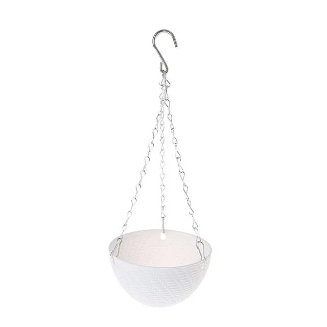 Round Plastic Hanging Pot