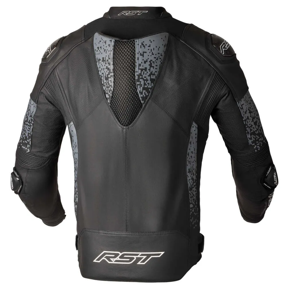 RST Pro Series Supersport-K Leather Jacket Black / Grey