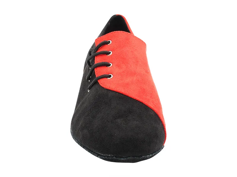 S2519 Black Oxford Nubuck_O_228 Red Velvet_I
