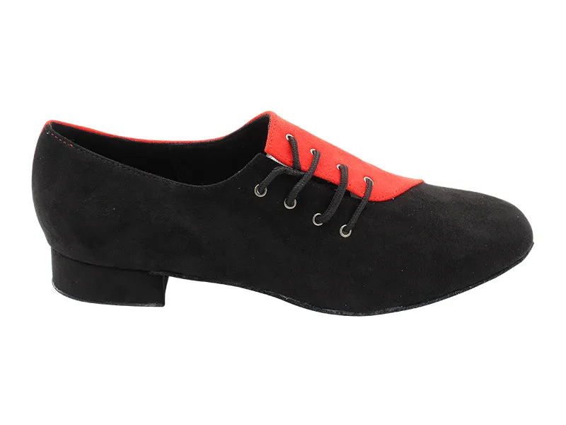 S2519 Black Oxford Nubuck_O_228 Red Velvet_I