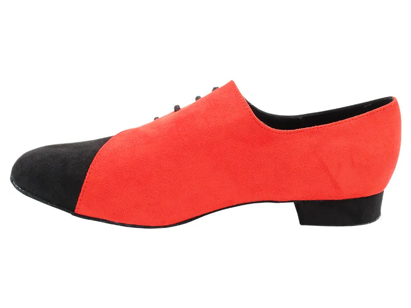 S2519 Black Oxford Nubuck_O_228 Red Velvet_I