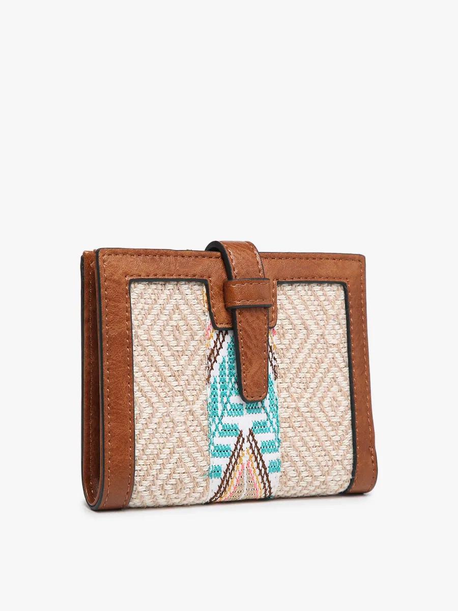 SALE Bessie Canvas Tribal Wallet