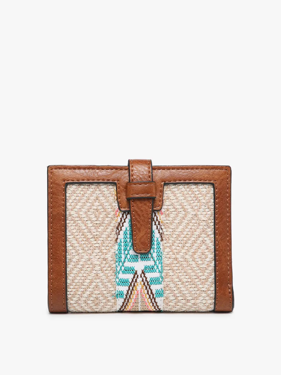 SALE Bessie Canvas Tribal Wallet