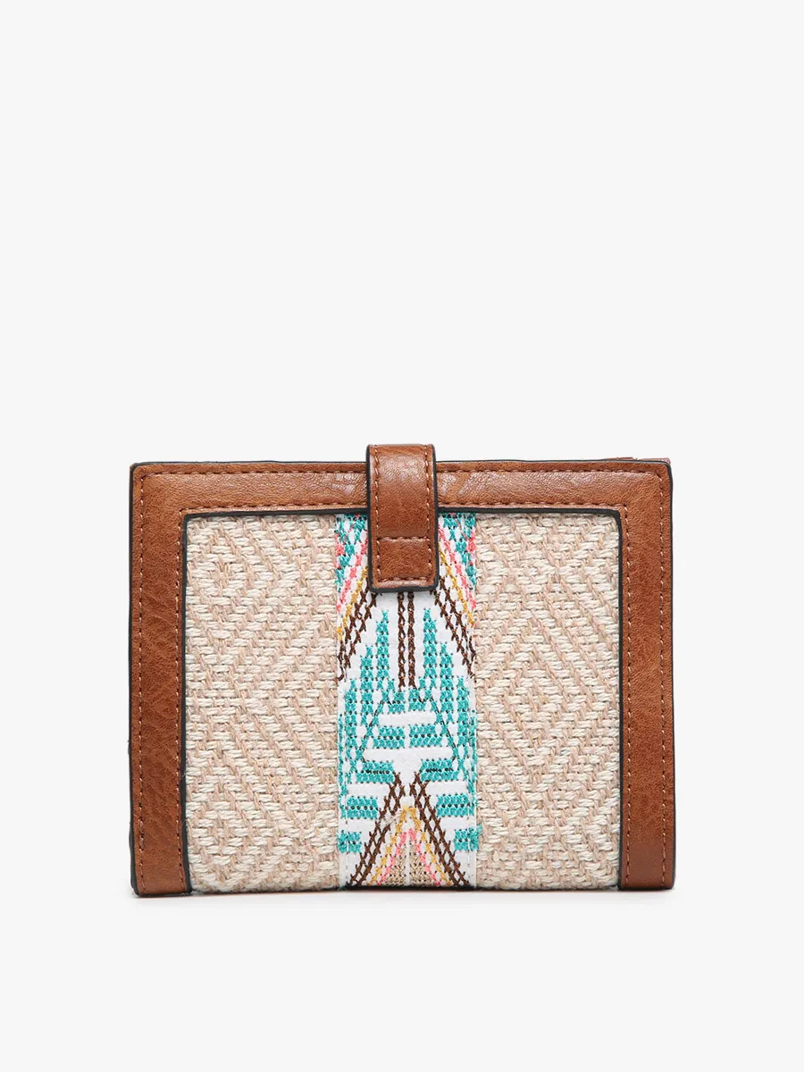 SALE Bessie Canvas Tribal Wallet