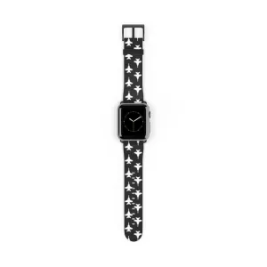 Sample f-18 leather iWatch Band