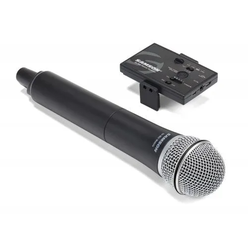 Samson Go Mic Mobile, Professional Handheld Wireless System for Mobile Video, SWGMMSHHQ8