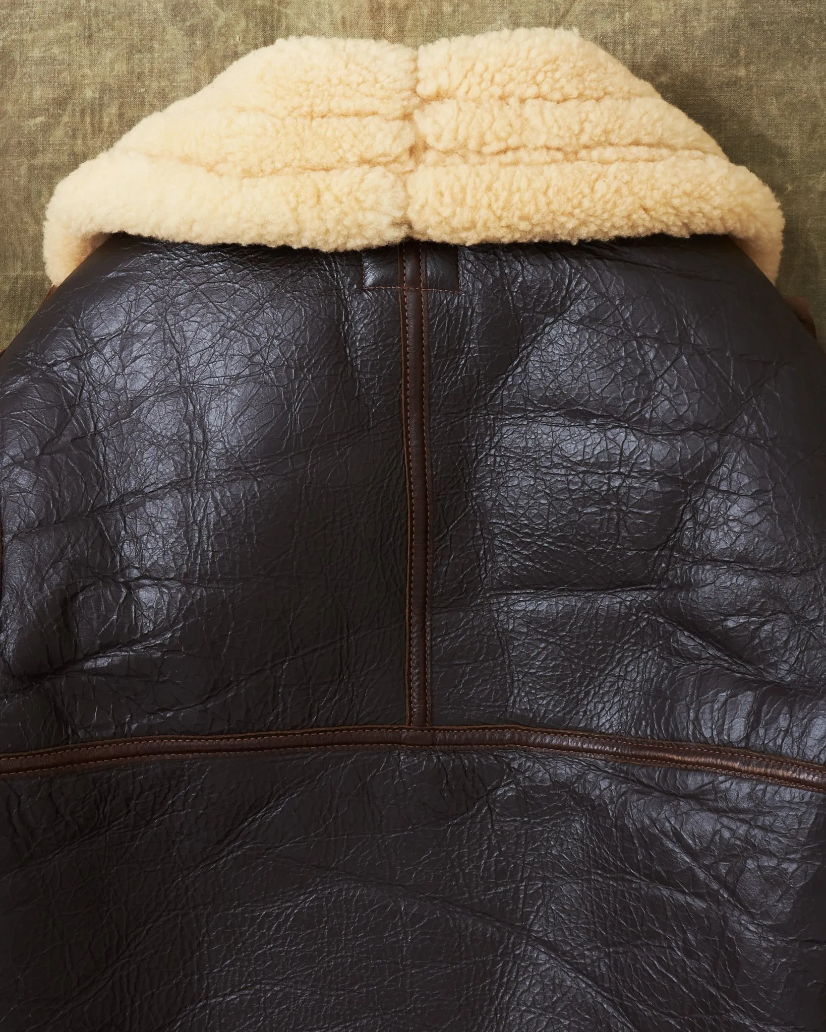 Second Hand Eastman Leather B-3 Flight Jacket Size 38