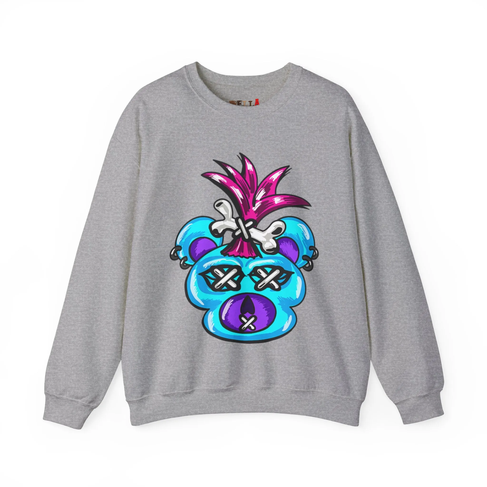Shrunken Head Teddy Bear Sweatshirt