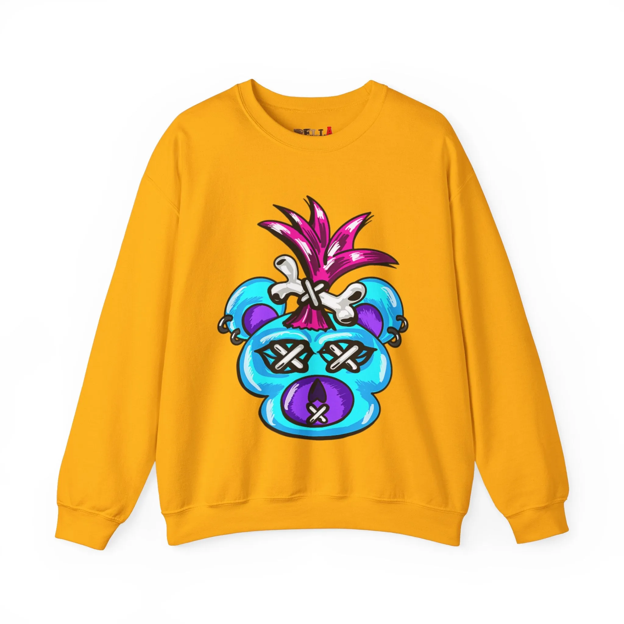 Shrunken Head Teddy Bear Sweatshirt